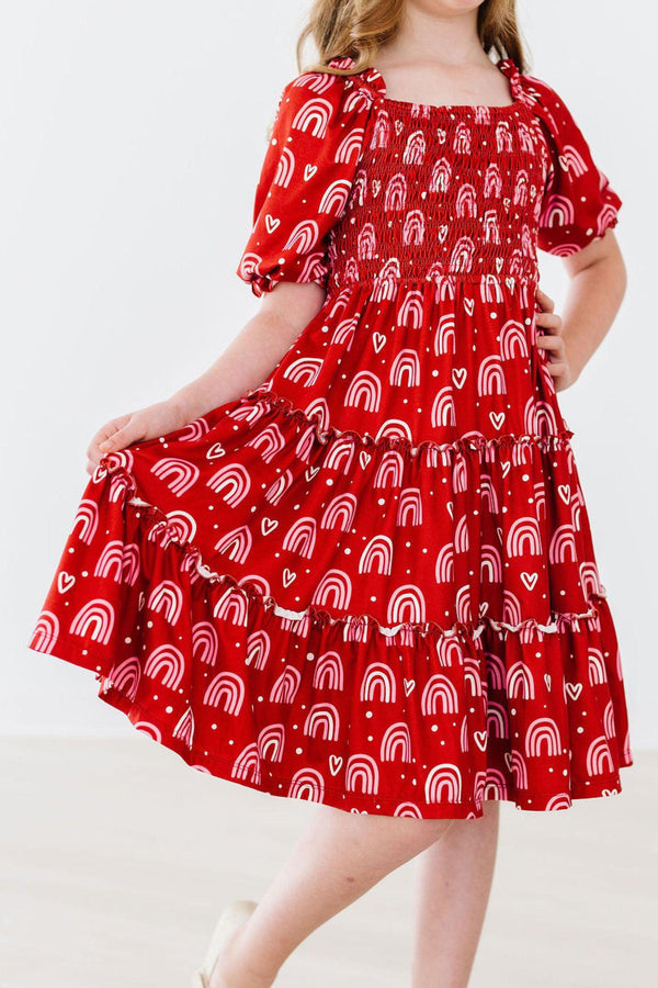 cloud-9-smocked-ruffle-dress Mila &  Rose - Sophia's Style-Cloud 9 Smocked Ruffle Dress-2T--1
